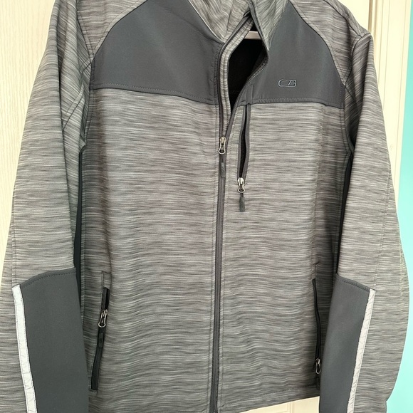 CB mens jacket, gray tones, size large, great condition - Picture 12 of 12